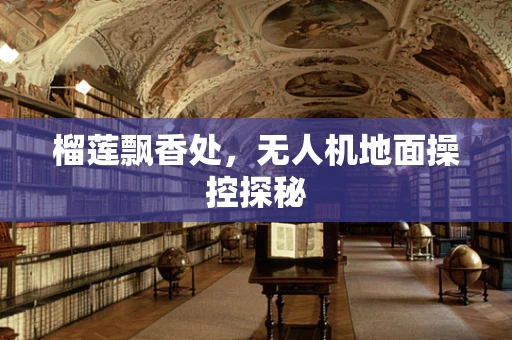 榴莲飘香处，无人机地面操控探秘