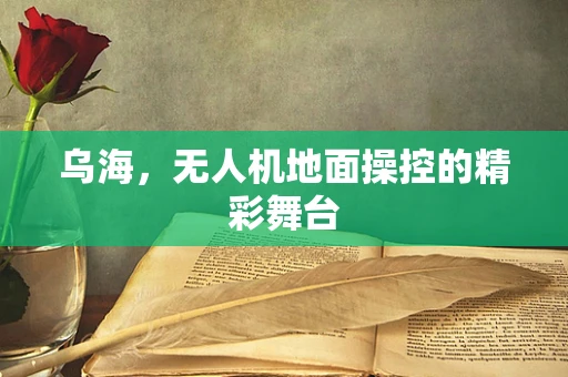乌海，无人机地面操控的精彩舞台