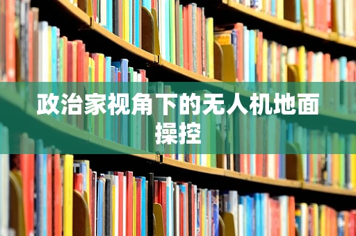 政治家视角下的无人机地面操控
