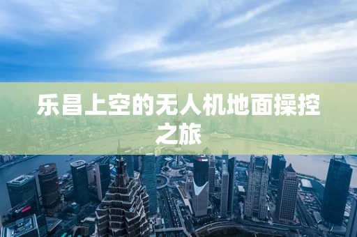 乐昌上空的无人机地面操控之旅