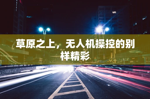 草原之上，无人机操控的别样精彩