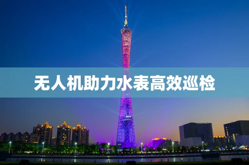 无人机助力水表高效巡检