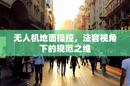 无人机地面操控，法官视角下的规范之维
