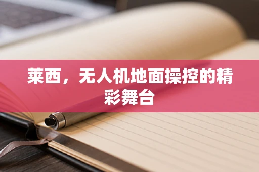 莱西，无人机地面操控的精彩舞台