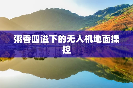 粥香四溢下的无人机地面操控